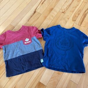 Roots Kids lot of two T-Shirts Tees 3T